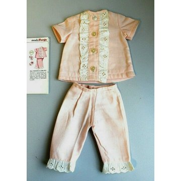 ORIGINALE ABITO Furga ALTA MODA 3 ESSE Mod. 8711 PIGIAMA VESTITO anni 60 VINTAGE