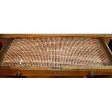 ANTICA CREDENZA PIEMONTESE legno NOCE epoca 800 SCOLPITA madia DISPENSA archivio