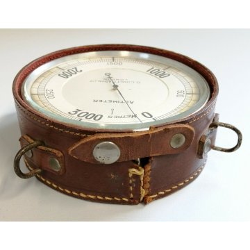 ANTICO ALTIMETRO AEREO WW1 O. Comitti & Son LONDON militare GUERRA MONDIALE old