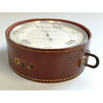 ANTICO ALTIMETRO AEREO WW1 O. Comitti & Son LONDON militare GUERRA MONDIALE old