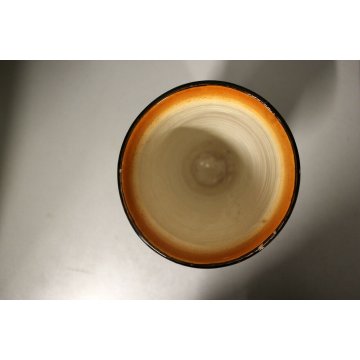 ANTICO VASO CERAMICA Galvani Pordenone BALLERINI ART DECO' FUTURISTA ANNI '30