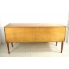  COMO' DESIGN Paolo Buffa 4 CASSETTI MOGANO LEGNO OTTONE DRESSER EPOCA ANNI 1950