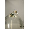 LAMPADARIO VETRO MURANO TRASPARENTE CON GOCCE LANTERNA  ANNI '40/'50 VINTAGE