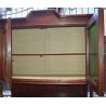 ANTICA CREDENZA Liberty BUFFET LEGNO epoca DISPENSA VETRINA OLD SHOWCASE CABINET