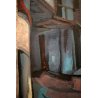QUADRO DIPINTO Fulvio Platinetti SCORCIO CORTE CASCINE BALLATOIO NEOREALISMO '60