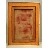 QUADRO DIPINTO Fulvio Platinetti SCORCIO CORTE CASCINE BALLATOIO NEOREALISMO '60