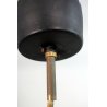 LAMPADARIO VINTAGE DESIGN ATTR.STILNOVO SOSPENSIONE METALLO VETRO OPALINO '50/60