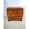 ANTICO MOBILE RIBALTA SCRITTOIO INTARSIATO CILIEGIO XVIII SECOLO '700 LUIGI XV