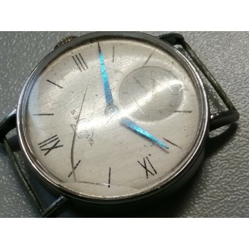 ANTICO OROLOGIO POLSO Tavannes 5 ref. 032k MECCANICO anni 40 OLD WRIST WATCH