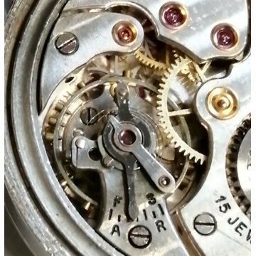 ANTICO OROLOGIO POLSO Tavannes 5 ref. 032k MECCANICO anni 40 OLD WRIST WATCH