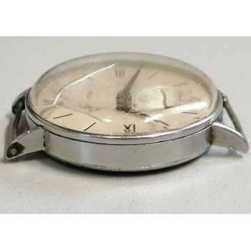 ANTICO OROLOGIO POLSO Tavannes 5 ref. 032k MECCANICO anni 40 OLD WRIST WATCH