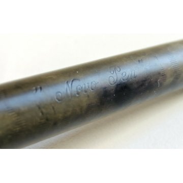 ANTICA PENNA STILOGRAFICA Novo Pen CHEVRON safety OLD FOUNTAIN PEN anni 30 STILO