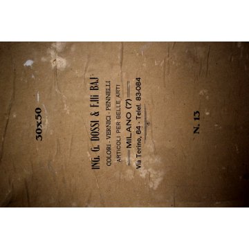 ANTICO QUADRO OLIO TELA NATURA MORTA TAVOLO FRUTTA ORCIO MELE CORNICE Guilloché