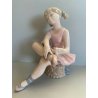 STATUINA SCULTURA PORCELLANA REX VALENCIA D'AVILA ED. LIMITATA VINTAGE BALLERINA