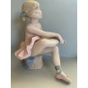 STATUINA SCULTURA PORCELLANA REX VALENCIA D'AVILA ED. LIMITATA VINTAGE BALLERINA