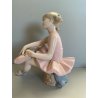 STATUINA SCULTURA PORCELLANA REX VALENCIA D'AVILA ED. LIMITATA VINTAGE BALLERINA
