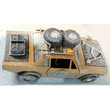 Rara POLITOYS Lancia Fulvia 1600 HF Spedizione Polare MODELLINO AUTO RALLY 1:25