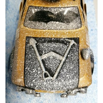 Rara POLITOYS Lancia Fulvia 1600 HF Spedizione Polare MODELLINO AUTO RALLY 1:25