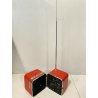 RADIO BRIONVEGA CUBO FM DESIGN M. ZANUSO R. SAPPER MOD. TS 502 ANNI 60 VINTAGE