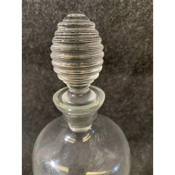 BOTTIGLIA IN VETRO SOFFIATO DESIGN VINCENZO CARLO NASON VINTAGE MURANO ITALY