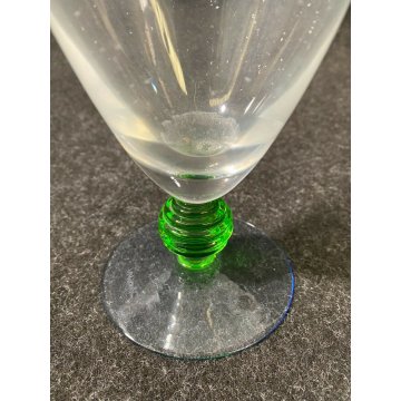BOTTIGLIA IN VETRO SOFFIATO DESIGN VINCENZO CARLO NASON VINTAGE MURANO ITALY