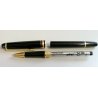 PENNA SFERA PIX Montblanc Meisterstuck CLASSIC NERO ORO vintage BALLPOINT PEN