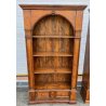 ANTICA COPPIA LIBRERIE LEGNO ABETE 1800 SECRETAIRE 3 CASSETTI PORTA DOCUMENTI 