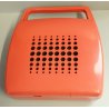 Mangiadischi PENNY orange VINTAGE anni 80 VINILE disco 45 GIRADISCHI PORTATILE
