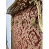 APPENDIABITI PARETE STOFFA OTTONE ANNI 50 ITALY LEGNO FOGLIA ORO VINTAGE OLD 