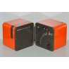 ANTICA RADIO Brionvega CUBO TS 505 DESIGN Sapper Zanuso ARANCIONE stereo ANNI 70