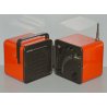 ANTICA RADIO Brionvega CUBO TS 505 DESIGN Sapper Zanuso ARANCIONE stereo ANNI 70