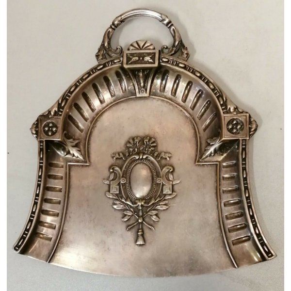 ANTICO SERVIZIO TAVOLA raccogli briciole WMF silver plated ART NOUVEAU epoca 800