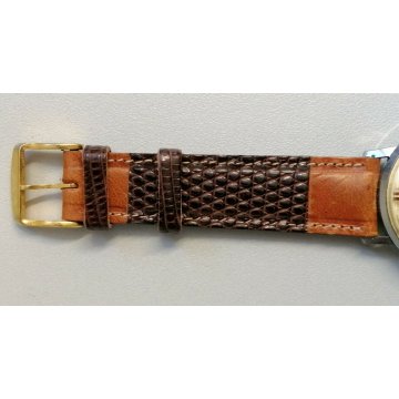 ANTICO OROLOGIO POLSO Lorenz AVORIO anni 50 MECCANICO cal. 26 OLD WATCH vintage