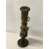 ANTICO MICROSCOPIO IN OTTONE PORTATILE FINE 800 LENTI OLD OBBIETTIVO OCULARE