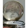 ANTICO OROLOGIO TASCA Longines ARGENTO 800 epoca 900 OLD POCKET WATCH collezione