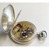 ANTICO OROLOGIO TASCA Longines ARGENTO 800 epoca 900 OLD POCKET WATCH collezione