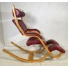 POLTRONA SEDIA STOKKE GRAVITY DESIGN BORDEAUX LEGNO PETER OPSVIK ERGONOMICA NORW
