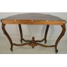 ANTICA CONSOLE Luigi Filippo LEGNO NOCE epoca 1800 CONSOLLE etagere RADICA mossa