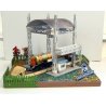 BINARIO TRENINO fem F E M DIORAMA MARKLIN ESSO FERROVIE MINIATURA PUBBLICITARIO 