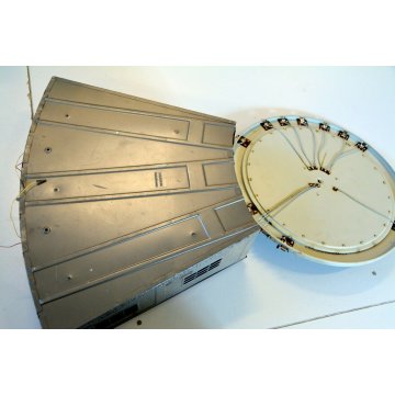 Marklin BINARIO piattaforma girevole E DEPOSITO SCAMBIO TRENINO VINTAGE LATTA 60