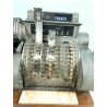 ANTICA CASSA REGISTRATORE di CASSA National METALLO NICHEL VINTAGE CASH REGISTER