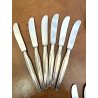SET POSATE DA TAVOLA VINTAGE WMF mod. "Paris" ARGENTATE 37pz MIDCENTURY