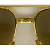 BELLISSIMI OCCHIALI DA SOLE CARTIER VENDOME LOUIS 62/14-140 PLACCATI ORO ANNI 80