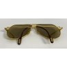 BELLISSIMI OCCHIALI DA SOLE CARTIER VENDOME LOUIS 62/14-140 PLACCATI ORO ANNI 80