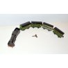 Marklin 0 TRENINO VINTAGE train LOCOMOTIVA 880 TENDER 4 VAGONI CARICA  MOLLA 900
