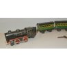 Marklin 0 TRENINO VINTAGE train LOCOMOTIVA 880 TENDER 4 VAGONI CARICA  MOLLA 900