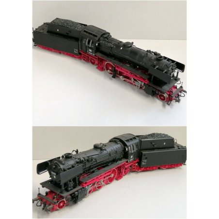 ROCO Locomotiva a vapore DB 23105 DIGITALE scala H0 TRENO + TENDER VINTAGE train