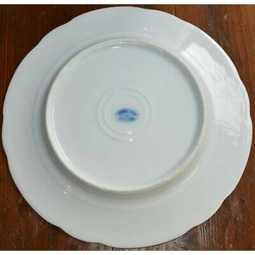 ANTICO SERVIZIO PIATTI Tocco Novara 35 pezzi DIPINTO Orientale CERAMICA OLD DISH