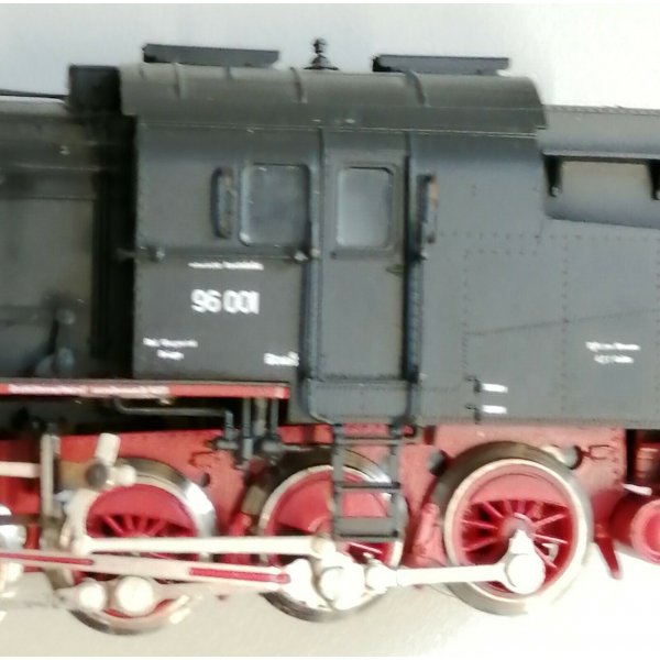 RIVAROSSI Locomotiva a vapore 96001 DIGITALE scala H0 TRENINO VINTAGE old train