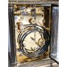 ANTICO OROLOGIO OFFICIER Matthew Norman PENDULETTE Sveglia Viaggio TAVOLO clock